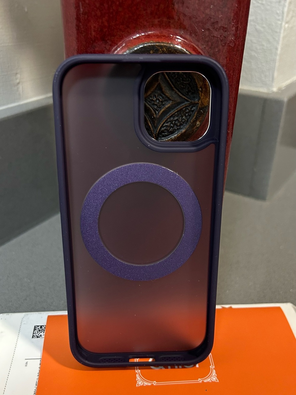 Purple MagSafe-Compatible iPhone Case